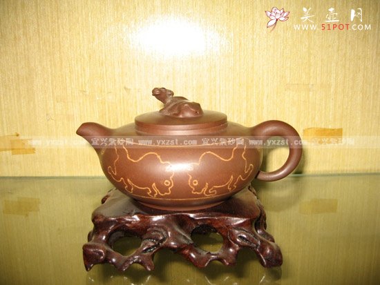 紫砂壶图片：神力壶 - 宜兴紫砂壶网
