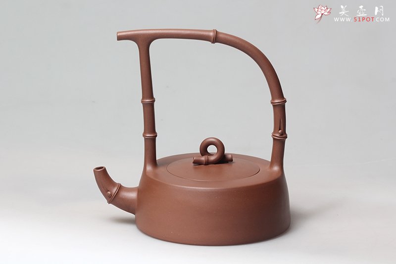 紫砂壶图片：竹林欢鸪 - 宜兴紫砂壶网