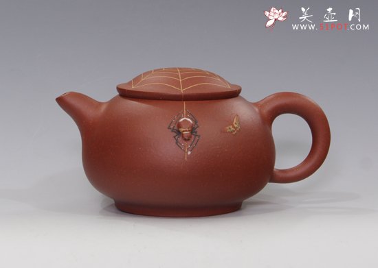 紫砂壶图片：喜从天降 - 宜兴紫砂壶网