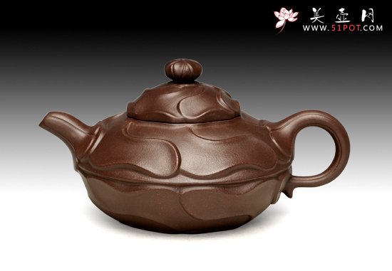 紫砂壶图片：26 风卷葵 - 宜兴紫砂壶网