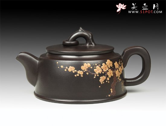 紫砂壶图片：含香佳茗 - 宜兴紫砂壶网