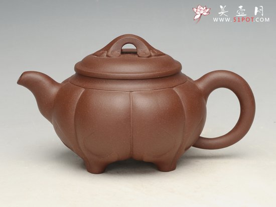 紫砂壶图片：事事如意 320cc - 宜兴紫砂壶网