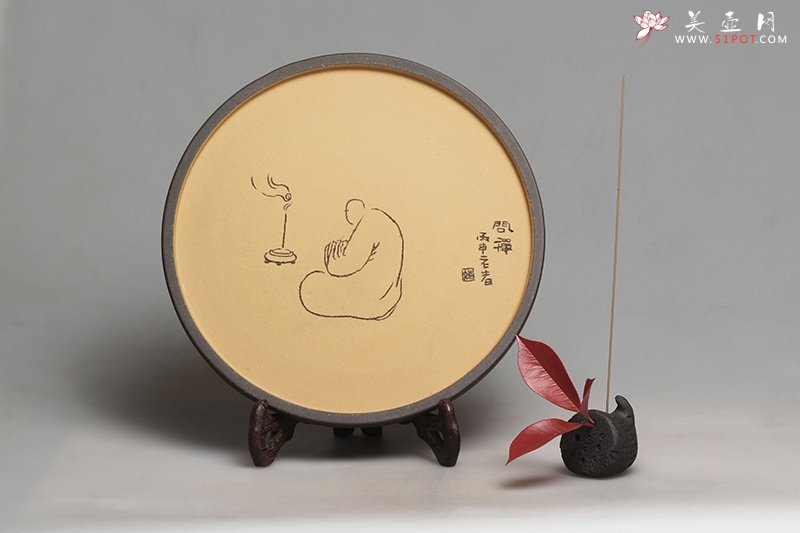 紫砂壶图片：问禅 - 宜兴紫砂壶网