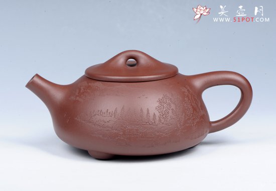 紫砂壶图片：景舟石瓢 - 宜兴紫砂壶网