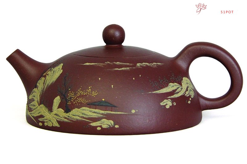 紫砂壶图片：半月 - 宜兴紫砂壶网