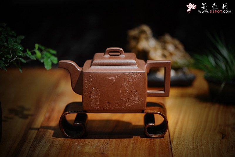 紫砂壶图片：亚明四方 - 宜兴紫砂壶网