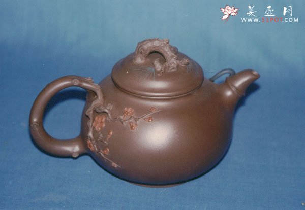 紫砂壶图片：岁寒三友壶 - 宜兴紫砂壶网