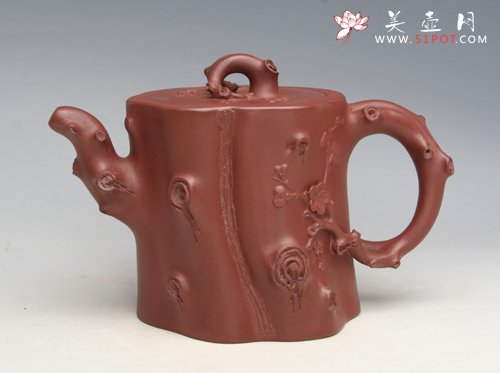 紫砂壶图片：大度梅 - 宜兴紫砂壶网