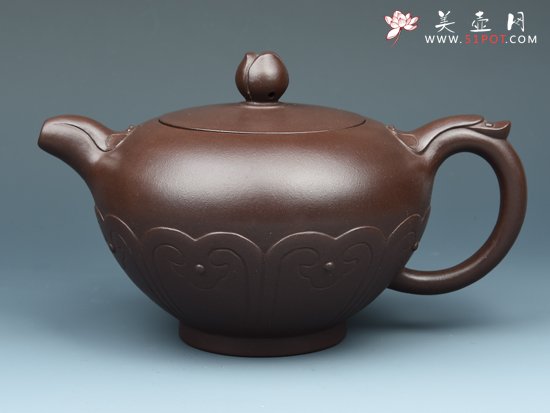 紫砂壶图片：浪花如意 - 宜兴紫砂壶网