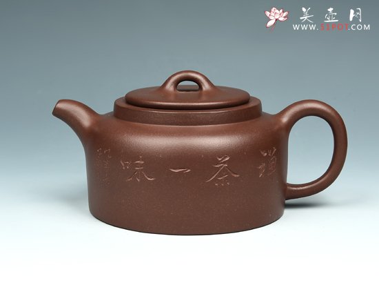 紫砂壶图片：曼生井栏壶 - 宜兴紫砂壶网