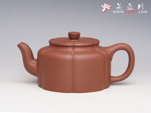 紫砂壶图片：梅花周盘 - 宜兴紫砂壶网