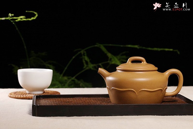 紫砂壶图片：莲影 - 宜兴紫砂壶网
