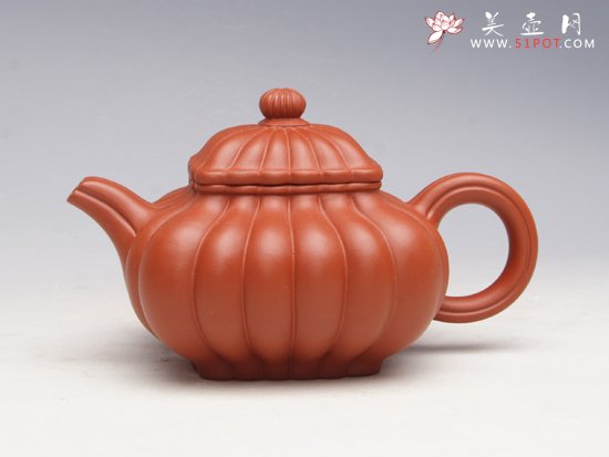 紫砂壶图片：四方锦囊 - 宜兴紫砂壶网