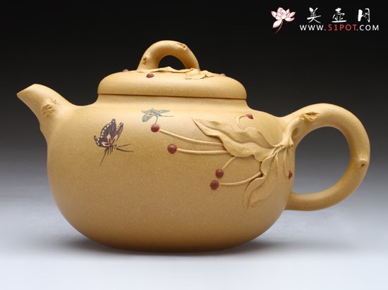 紫砂壶图片：玉梅 - 宜兴紫砂壶网