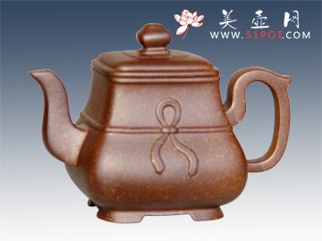 紫砂壶图片：束腰 - 宜兴紫砂壶网