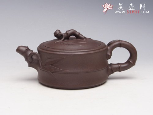 紫砂壶图片：竹段 - 宜兴紫砂壶网