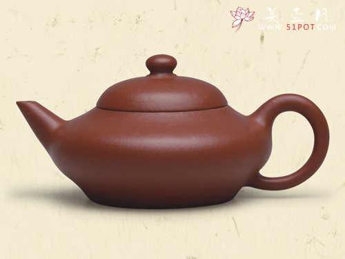 紫砂壶图片：水扁（全手工制作） - 宜兴紫砂壶网