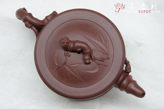 紫砂壶图片：竹段 - 宜兴紫砂壶网