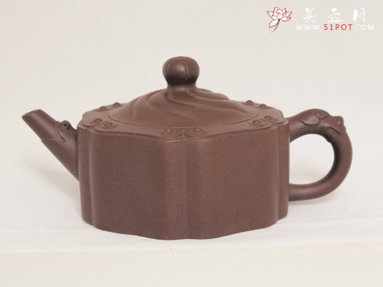 紫砂壶图片：龙头如意 - 宜兴紫砂壶网