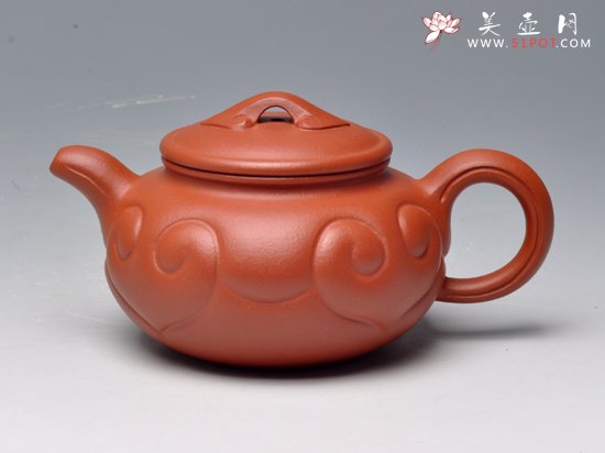 紫砂壶图片：仿古如意 - 宜兴紫砂壶网