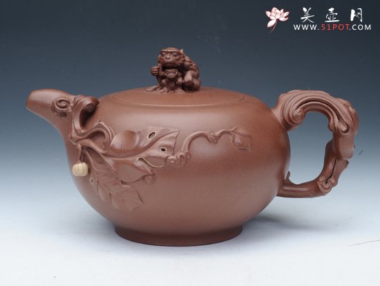 紫砂壶图片：代代猴（侯） - 宜兴紫砂壶网