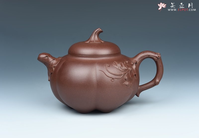 紫砂壶图片：瓜韵壶 - 宜兴紫砂壶网
