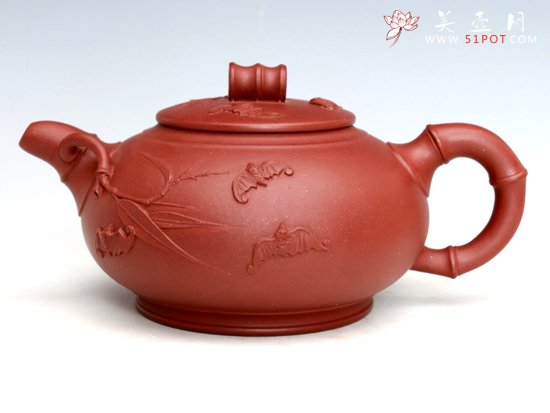 紫砂壶图片：祝福 - 宜兴紫砂壶网