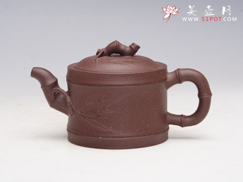 紫砂壶图片：一品竹段 - 宜兴紫砂壶网