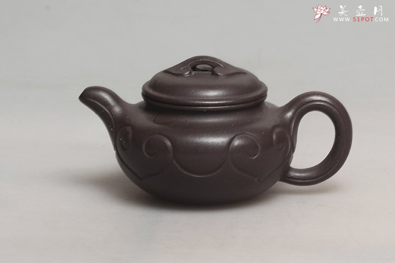 紫砂壶图片：仿古如意 - 宜兴紫砂壶网