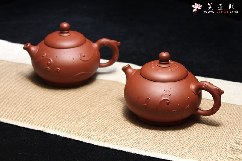 紫砂壶图片：鱼趣 - 宜兴紫砂壶网