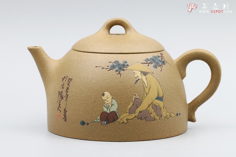 紫砂壶图片：问道壶 - 宜兴紫砂壶网