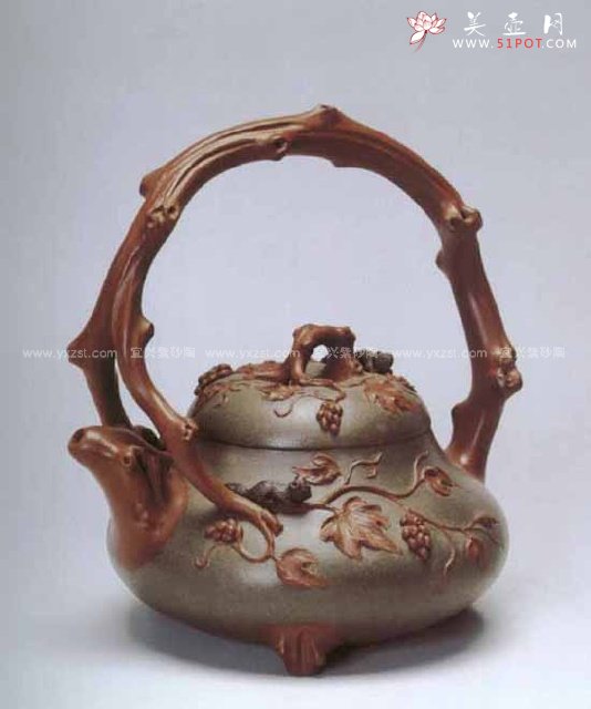 紫砂壶图片：秋硕壶 - 宜兴紫砂壶网