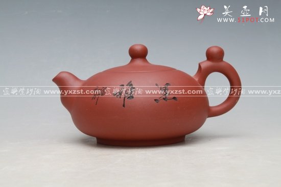 紫砂壶图片：二粒珠 230CC - 宜兴紫砂壶网