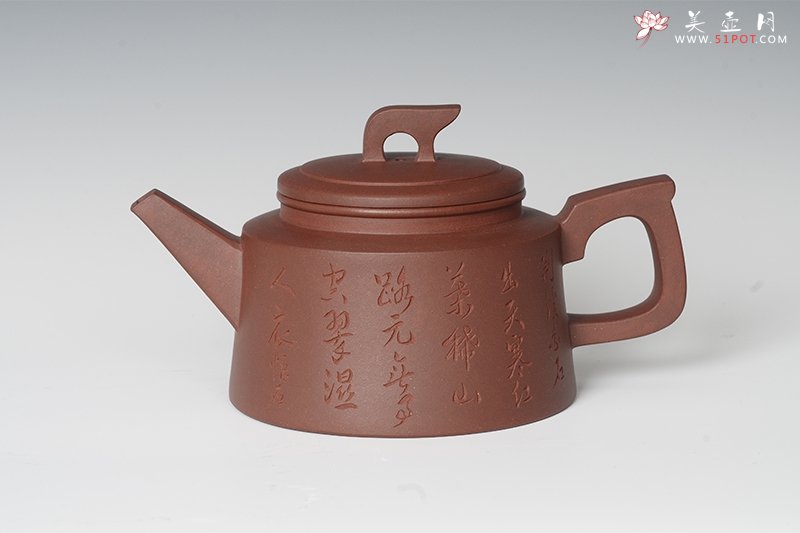 紫砂壶图片：四季平安壶 - 宜兴紫砂壶网