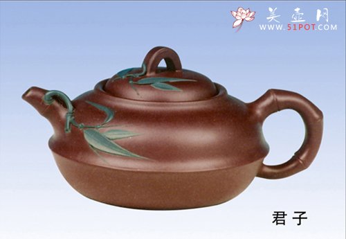 紫砂壶图片：君子 - 宜兴紫砂壶网