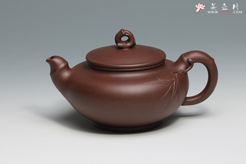 紫砂壶图片：灵竹壶 - 宜兴紫砂壶网
