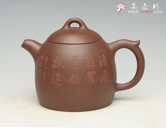 紫砂壶图片：秦权 - 宜兴紫砂壶网