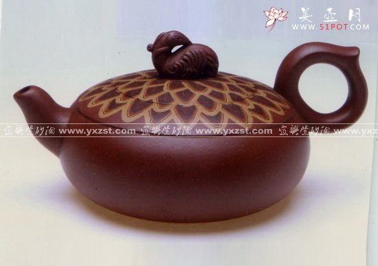 紫砂壶图片：神鸟 - 宜兴紫砂壶网