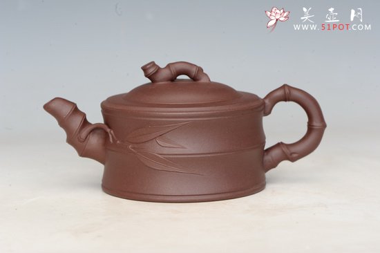 紫砂壶图片：竹段 - 宜兴紫砂壶网