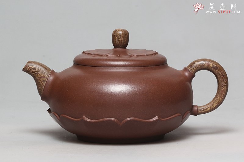 紫砂壶图片：步步升莲 - 宜兴紫砂壶网