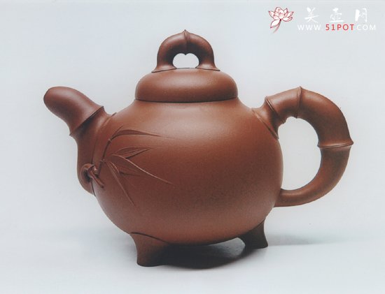 紫砂壶图片：大顶竹 - 宜兴紫砂壶网