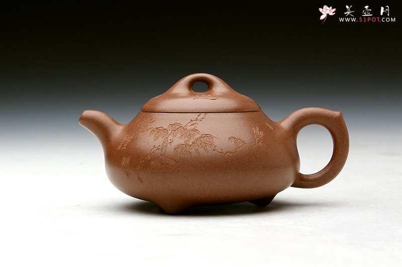紫砂壶图片：矮石瓢 - 宜兴紫砂壶网