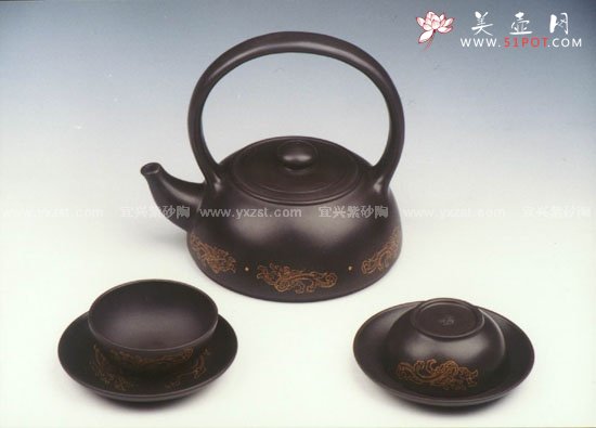 紫砂壶图片：中华魂 - 宜兴紫砂壶网