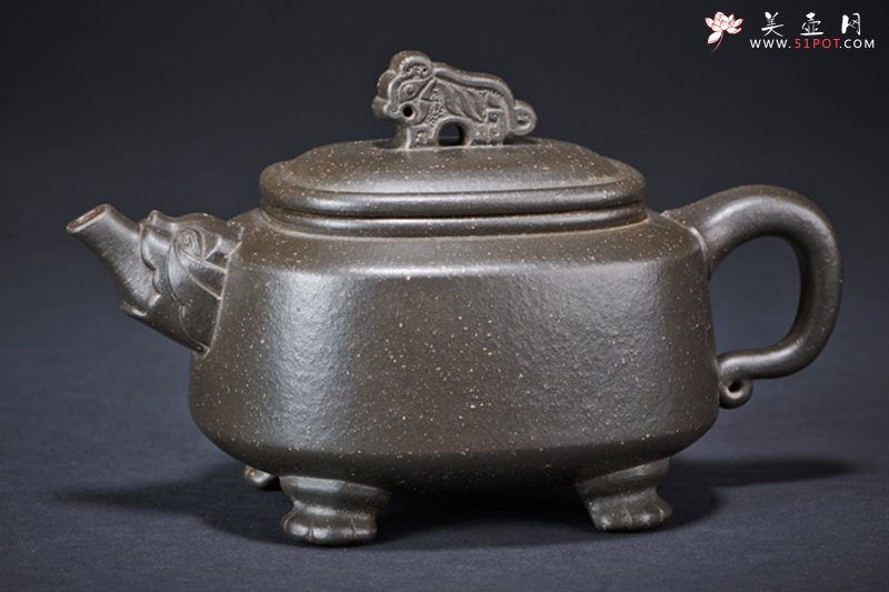 紫砂壶图片：黑虎壶 - 宜兴紫砂壶网