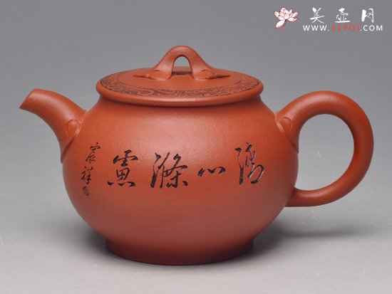 紫砂壶图片：吉祥如意 - 宜兴紫砂壶网