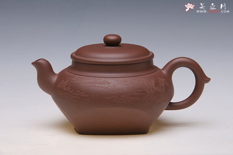 紫砂壶图片：随方就圆 - 宜兴紫砂壶网