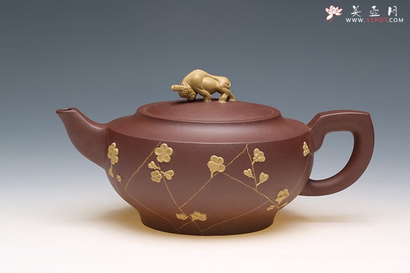 紫砂壶图片：孺子牛 - 宜兴紫砂壶网