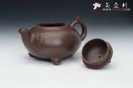 紫砂壶图片：祥云 (4) - 宜兴紫砂壶网