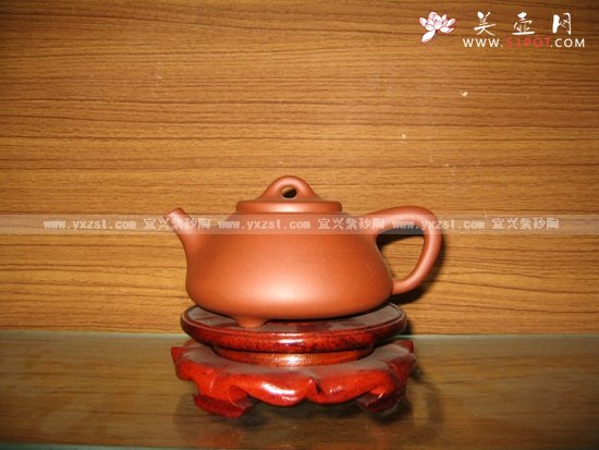 紫砂壶图片：子冶石瓢 - 宜兴紫砂壶网