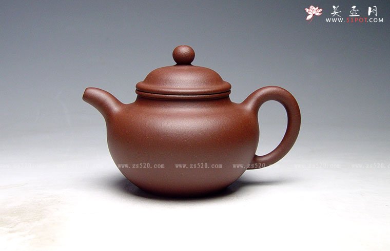 紫砂壶图片：全手工《掇只》 泥料：原矿底糟青  容量：380cc  成型：全手工制作 - 宜兴紫砂壶网